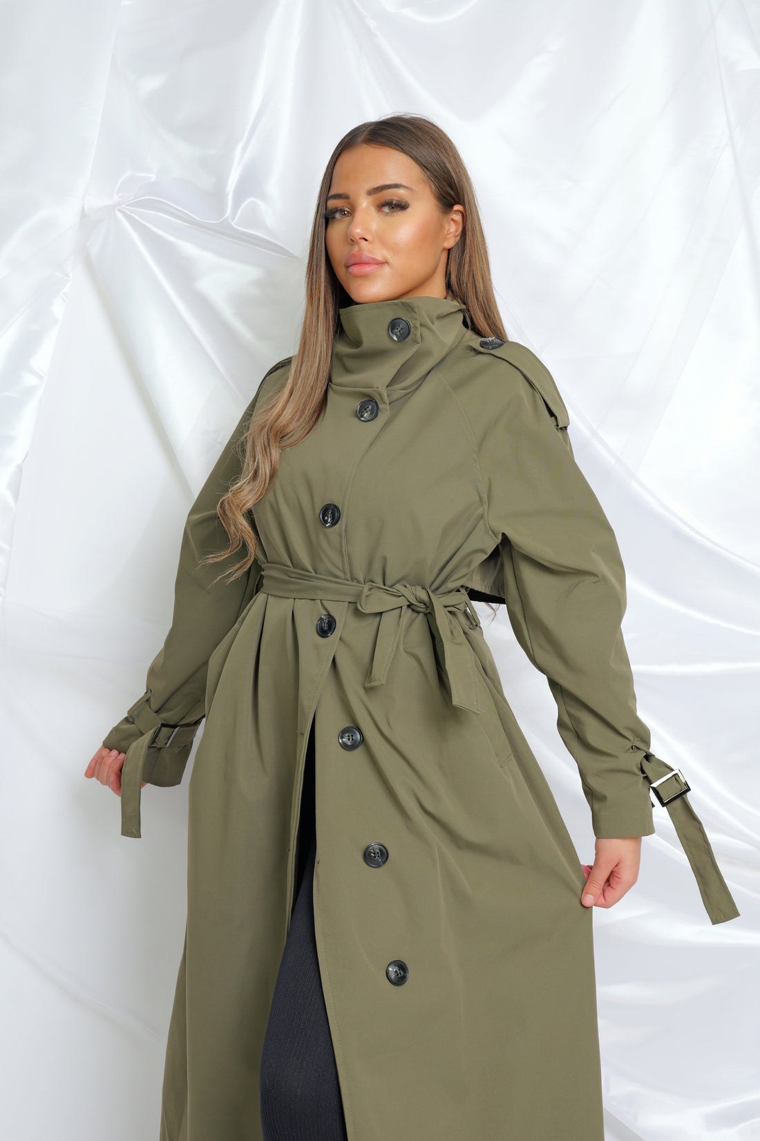 Trench col Sophistiqué